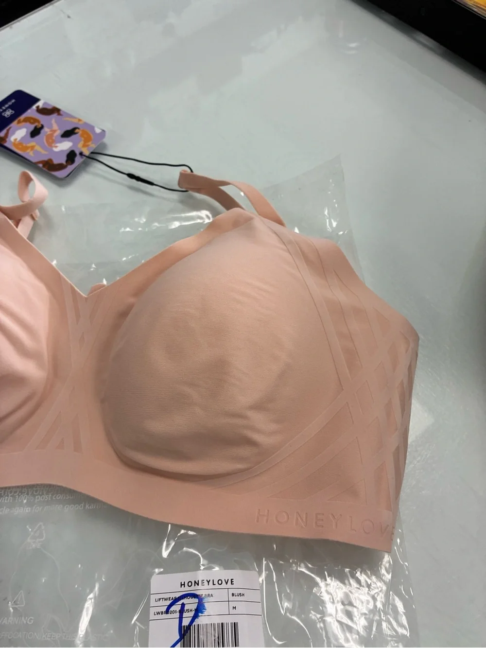 Honeylove Seamless Nude/Blush Wireless Bra